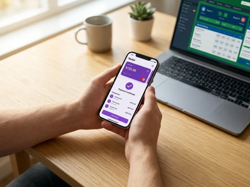 Analytisk instrumentpanel som visar betalningsmetoder och transaktionsdata för svenska bettingsidor med Skrill