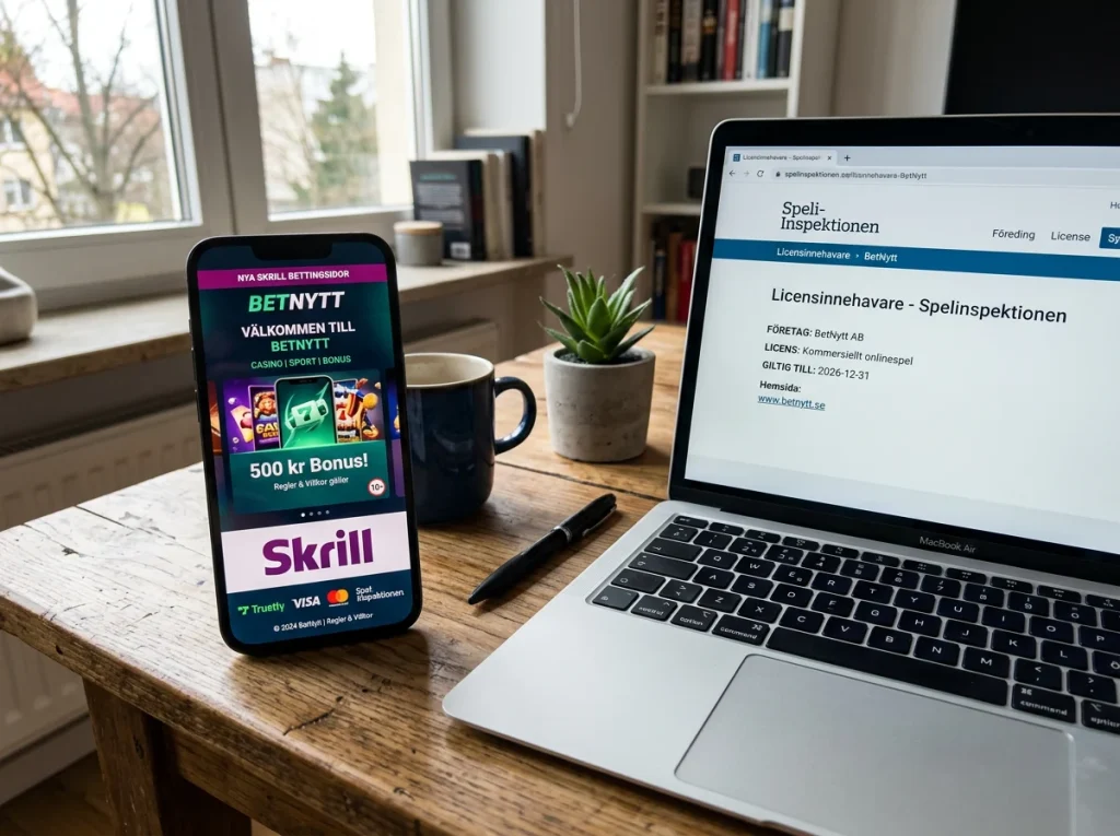 Ny bettingsida lanseras med Skrill-betalning tillgänglig för svenska spelare